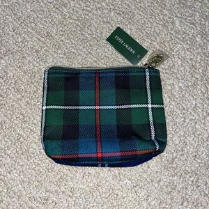 Estee Lauder Tartan Cosmetic Bag